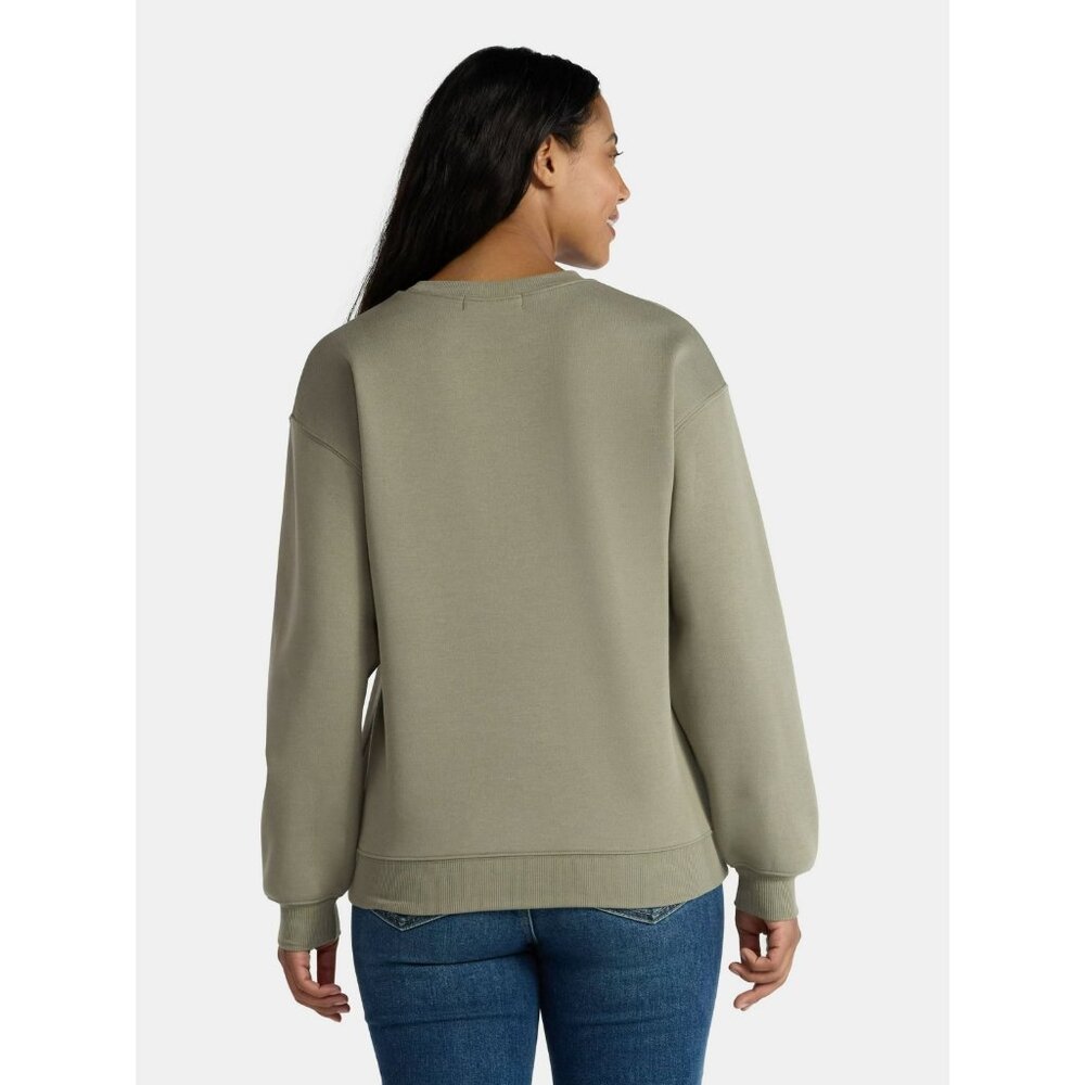 NYC 1997 Women's Graphic Sweatshirt with Long Sleeves, M (8-10), Relaxed Fit - Picture 5 of 5